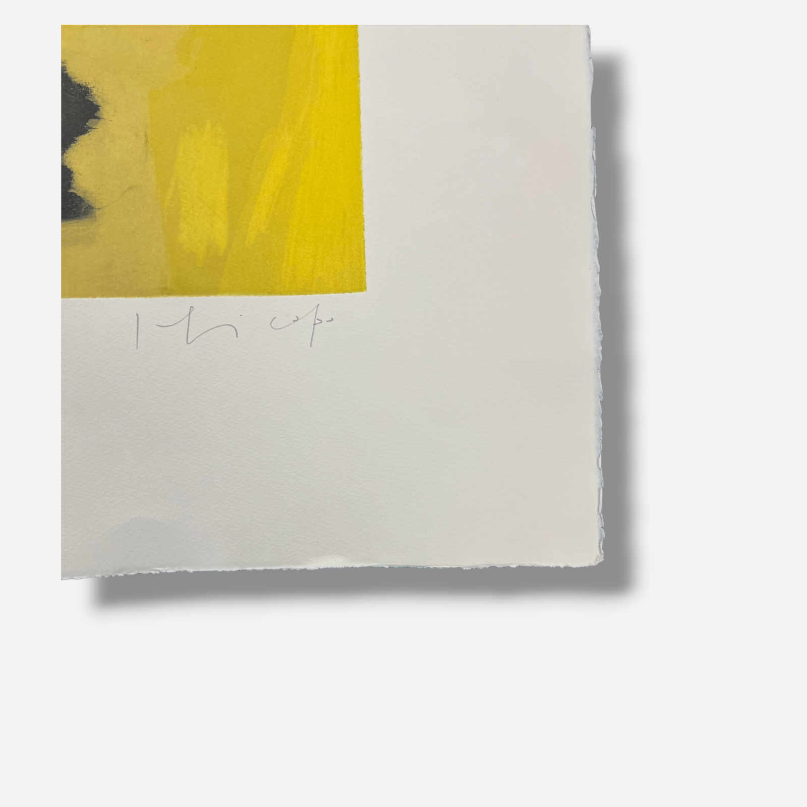 Joaquín Capa Eiriz "Interior Amarillo" Limited Signed Fine Wall Art Print