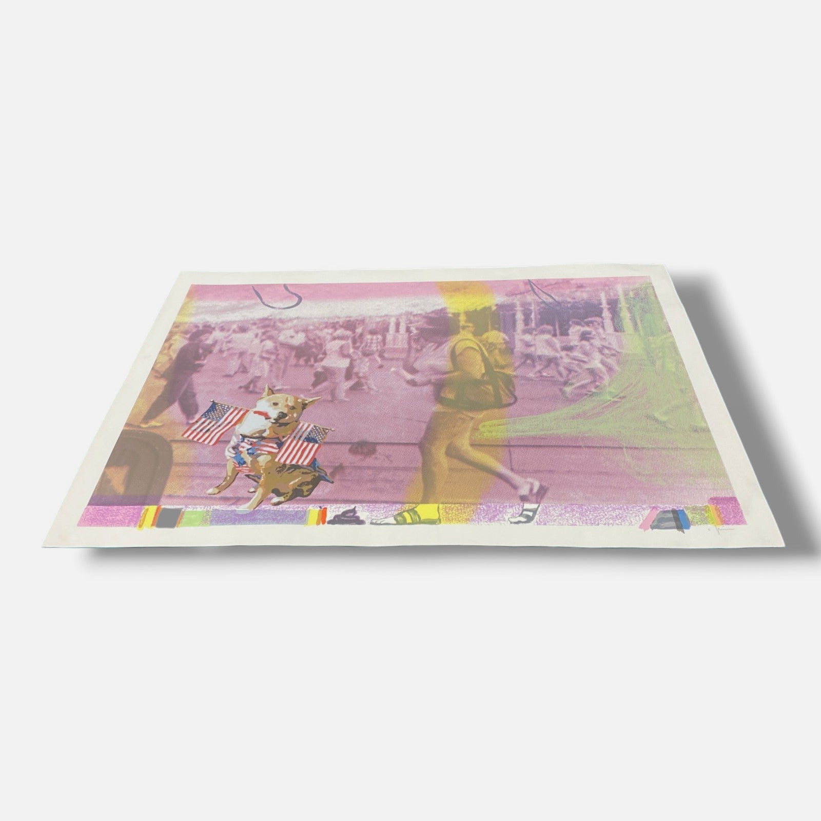 Francisco González Jiménez "El Patriota" P.T. 2003 Limited Signed Wall Art Print