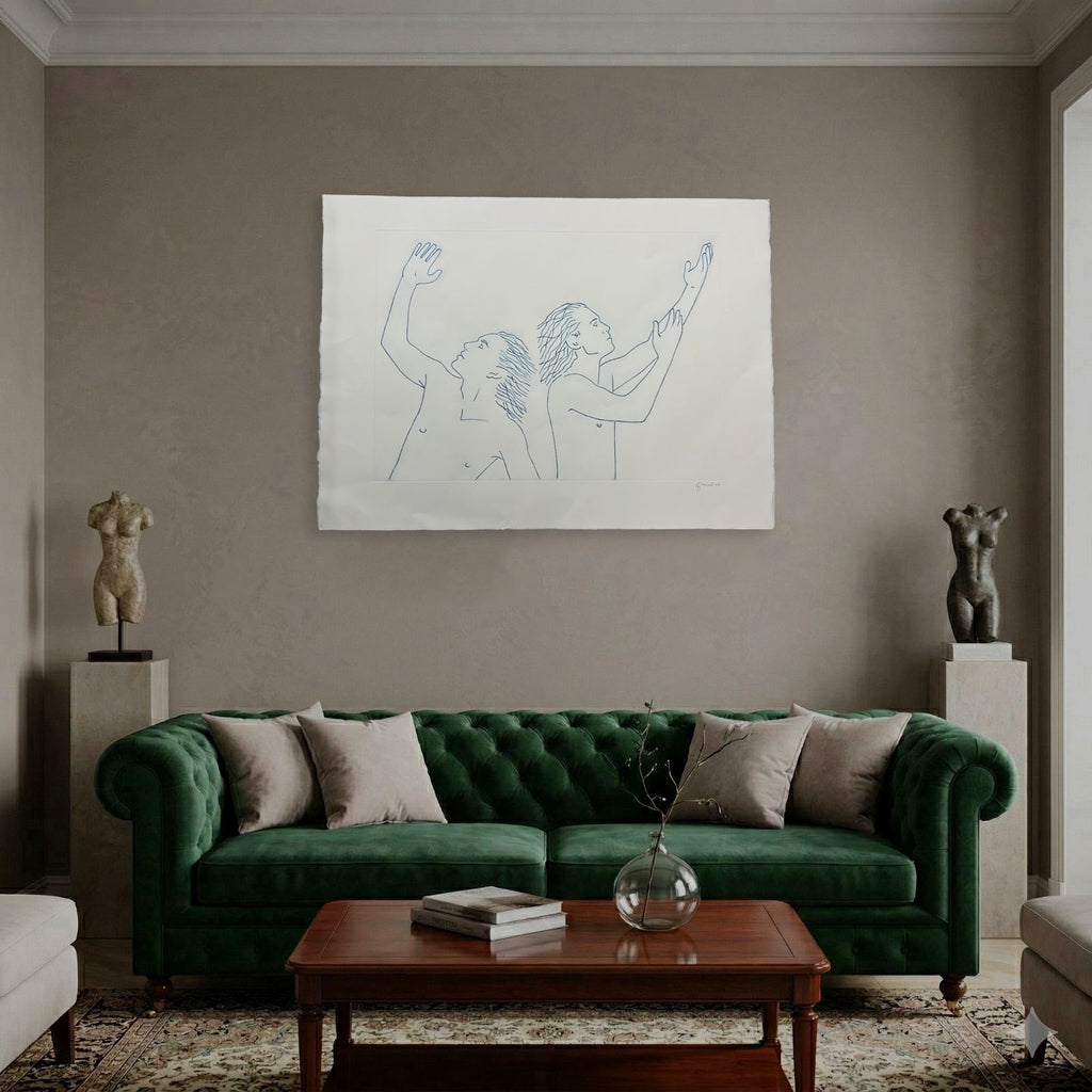 Bénard Guedes "Ritual I La Oracion" 2006 Limited Signed Wall Art, 79 x 108 cm