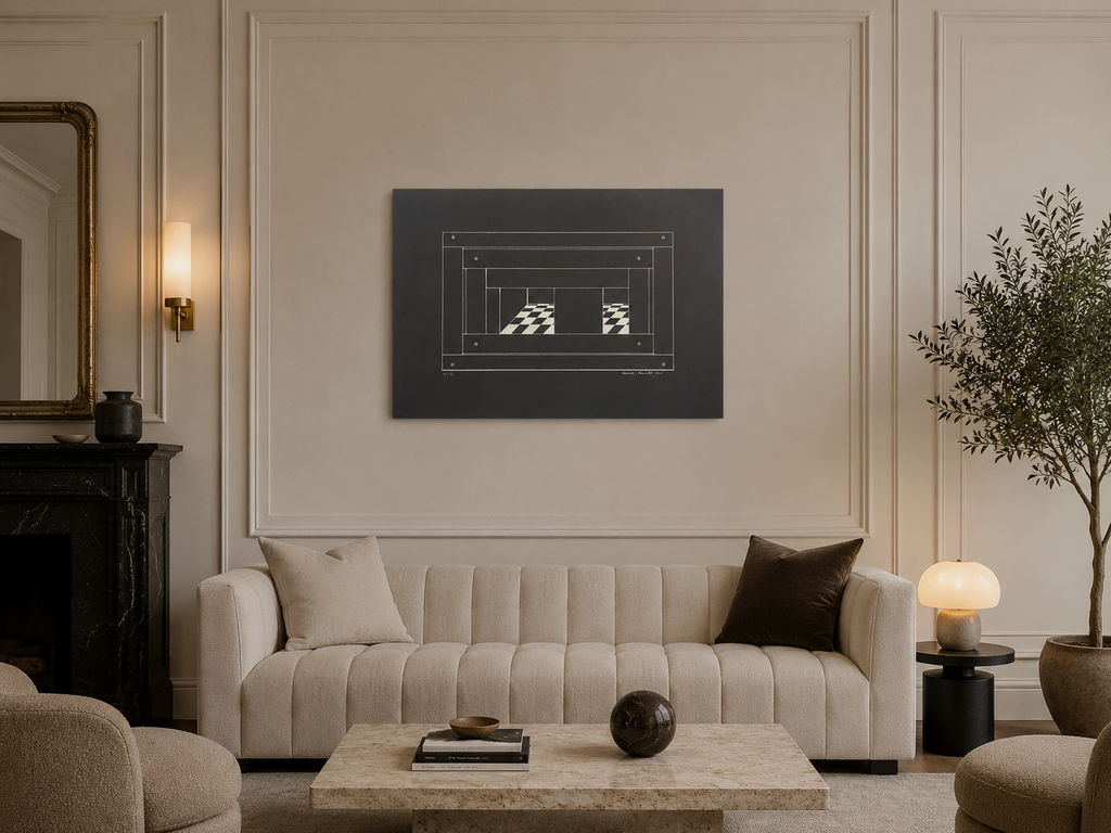 Wanda Pimentel De Carvalho "Involucro IV" H.C. Signed Limited Wall Art Print