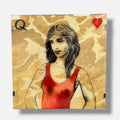Javier de Juan Martínez "La Reina de Corazones" 2006 Limited Signed Wall Art