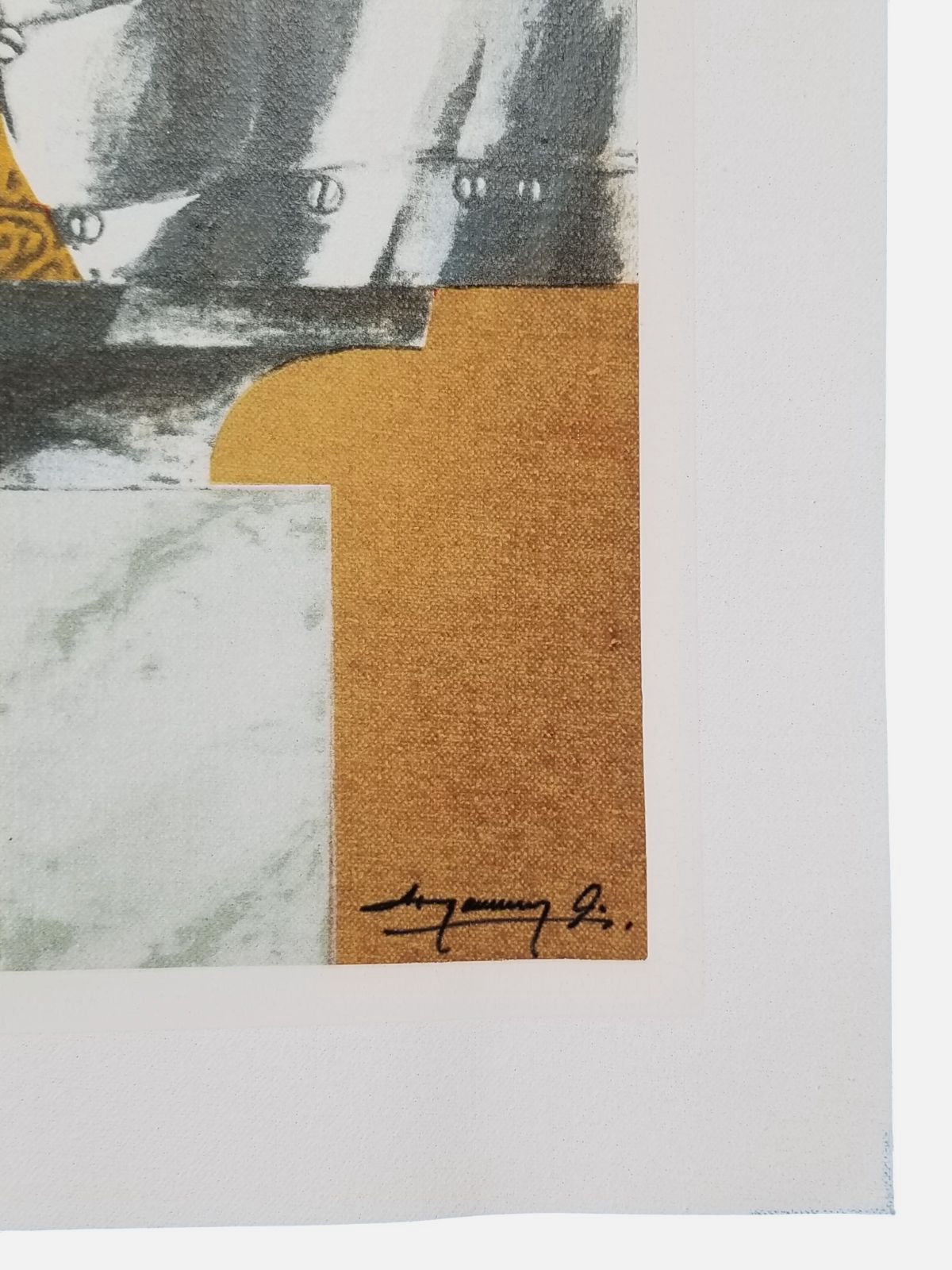 Henry Ramírez Ayala "VMR.V" 2001 P.T. Signed Limited Fine Wall Art | 68 x 55