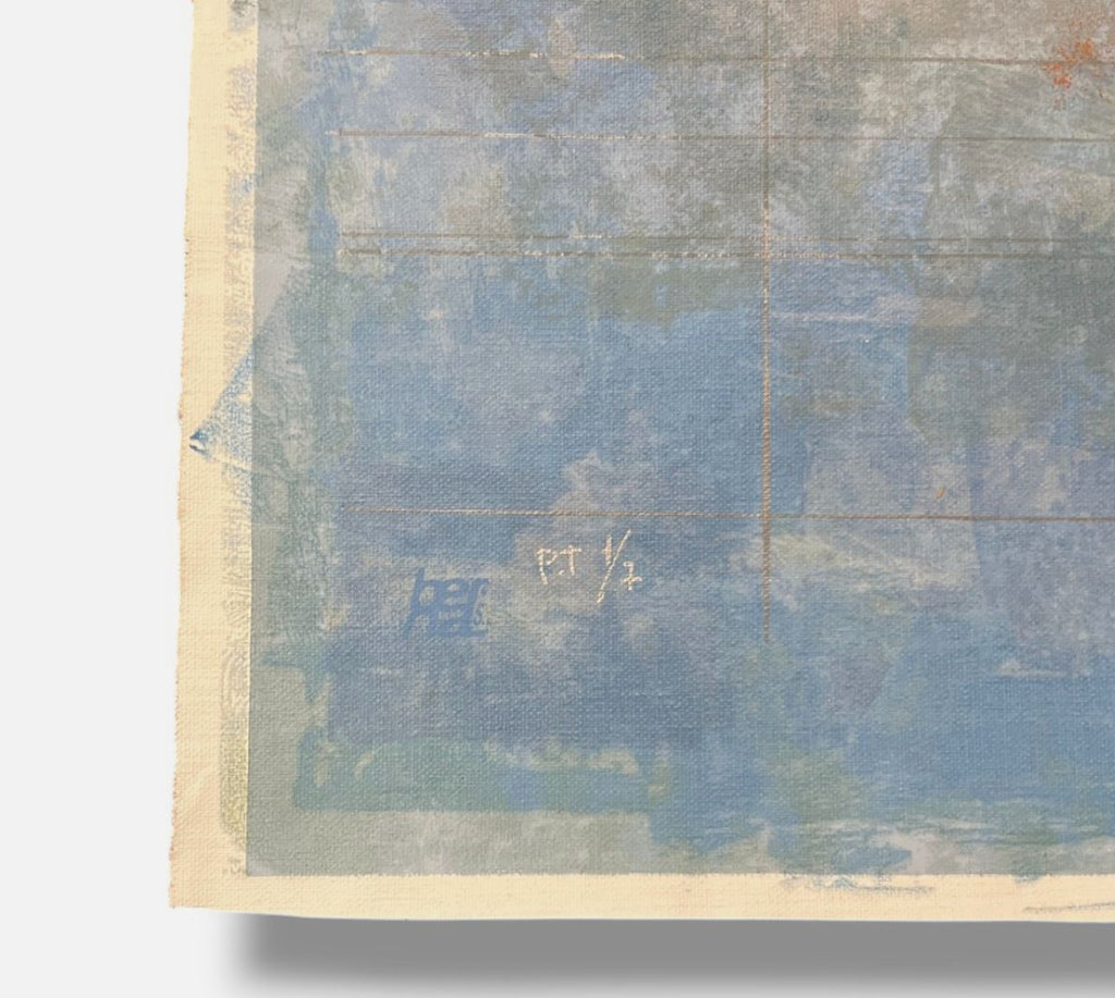 José Antonio Pérez de Vargas y Saldaña "Templo De Silencio" P.T. Signed Wall Art