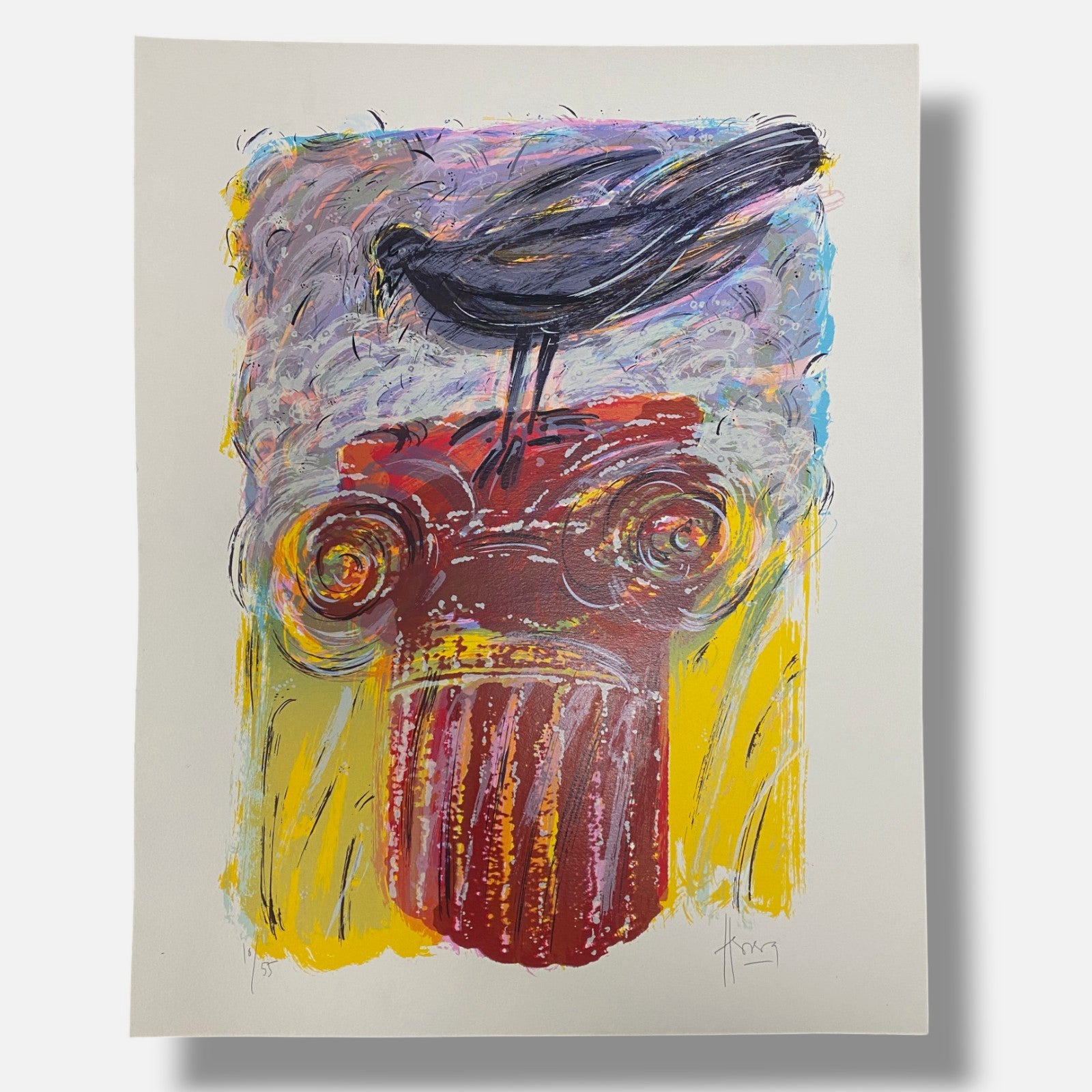 Pepe Herrera "Europa" 1999, Fine Wall Art | 48 x 38 cm