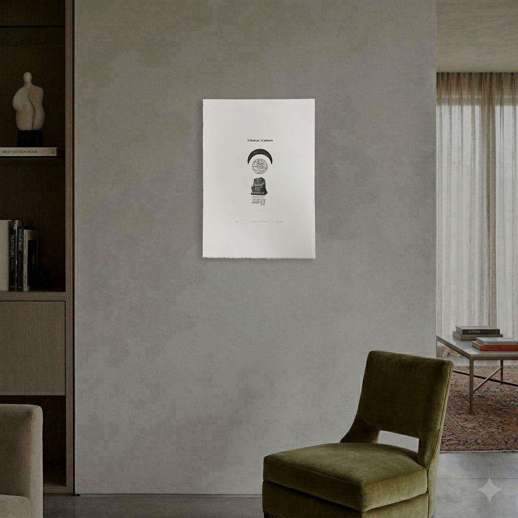 Douglas Abdell "Libanizar El Planeta 1" 1998, Fine Wall Art Print | 53 x 37 cm