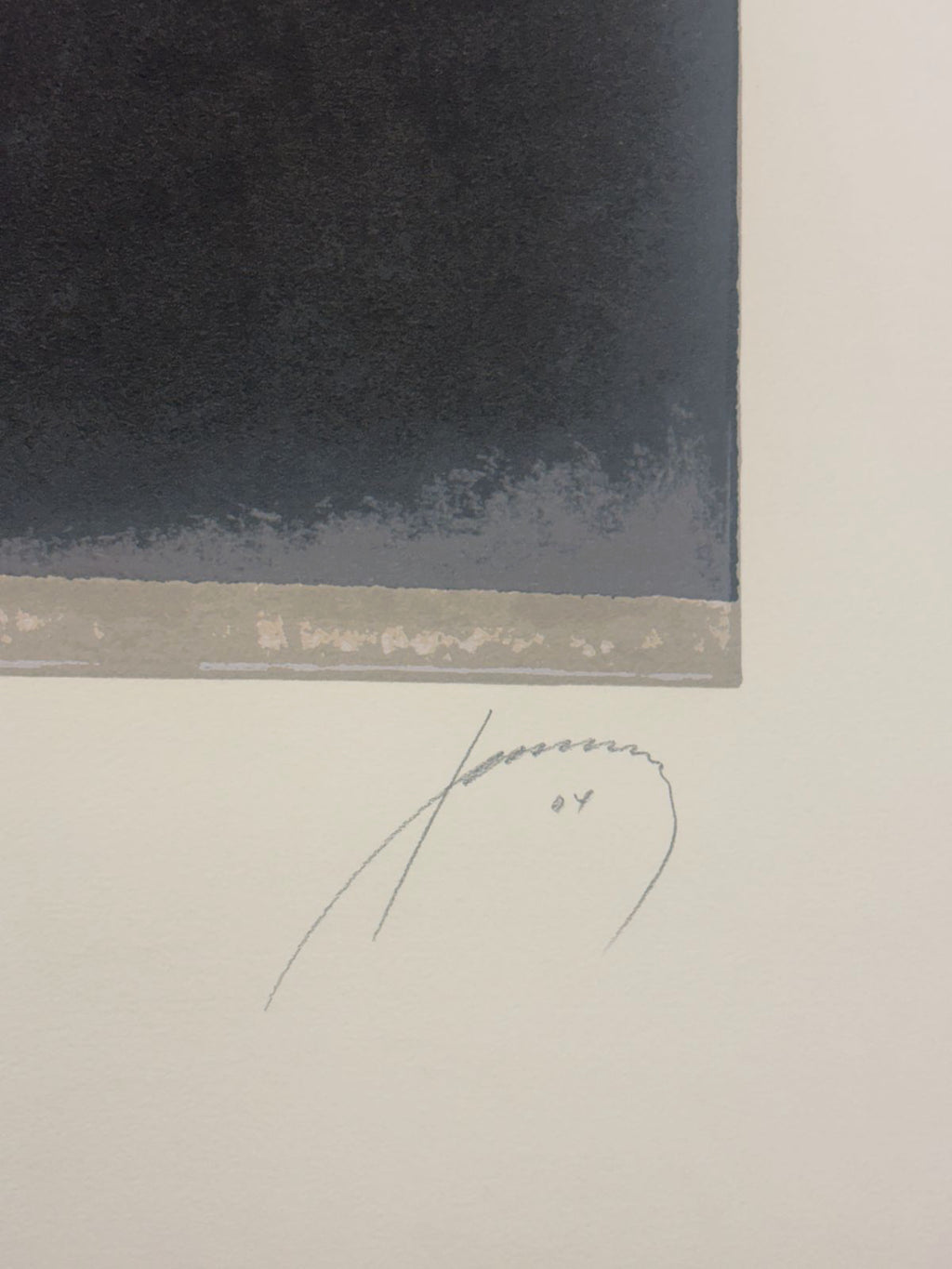Francisco Farreras Ricart "Luna 001" P.E. Limited Signed Wall Art Print 75x60 cm