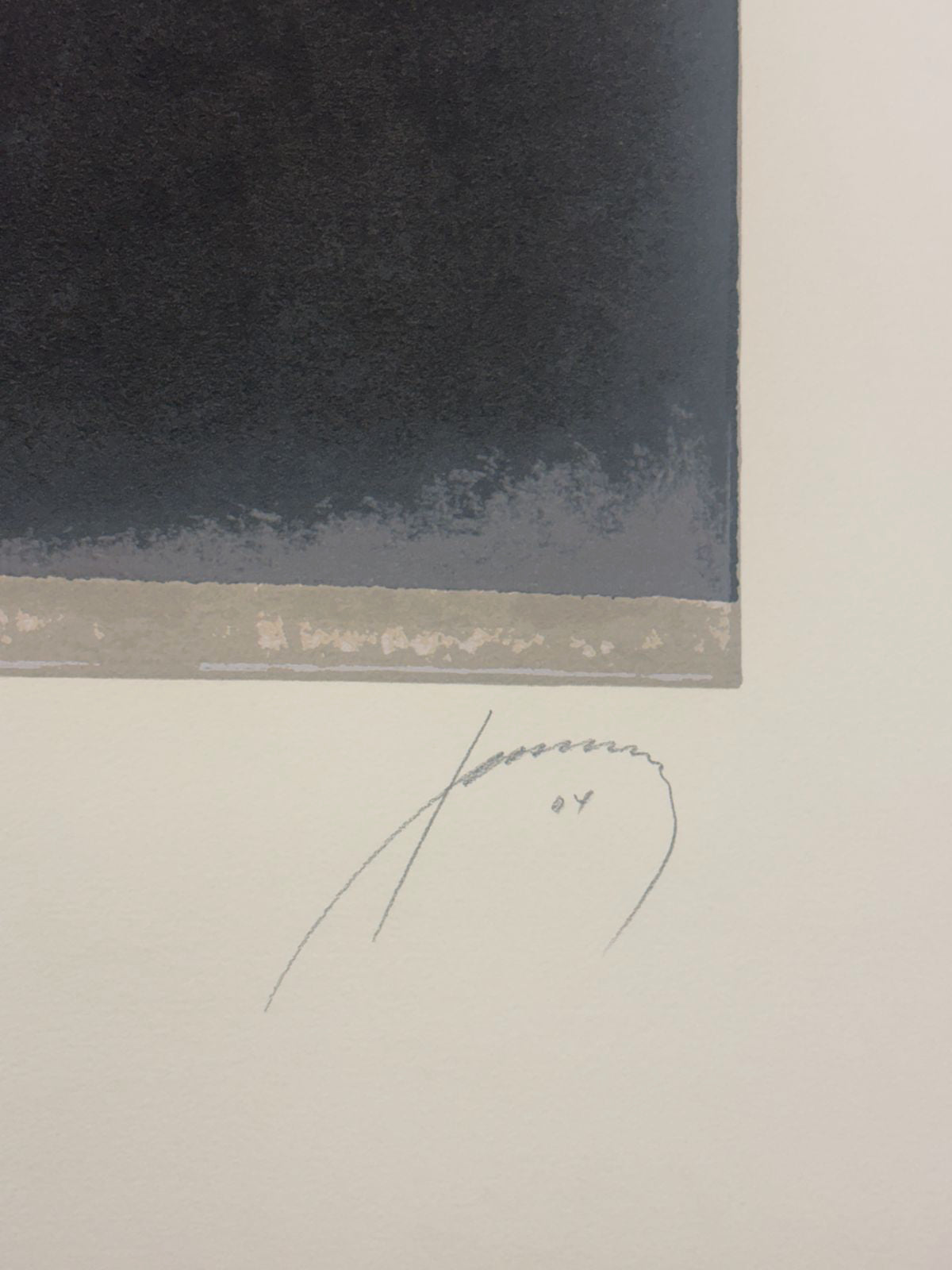 Francisco Farreras Ricart "Luna 001" P.E. Limited Signed Wall Art Print 75x60 cm