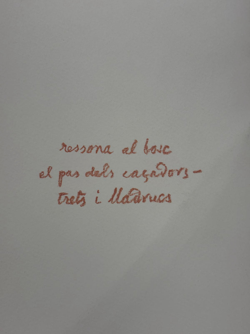 Albert Ràfols-Casamada "Caca" H.C. 2004 Limited Signed Wall Art Print 50 x 65 cm