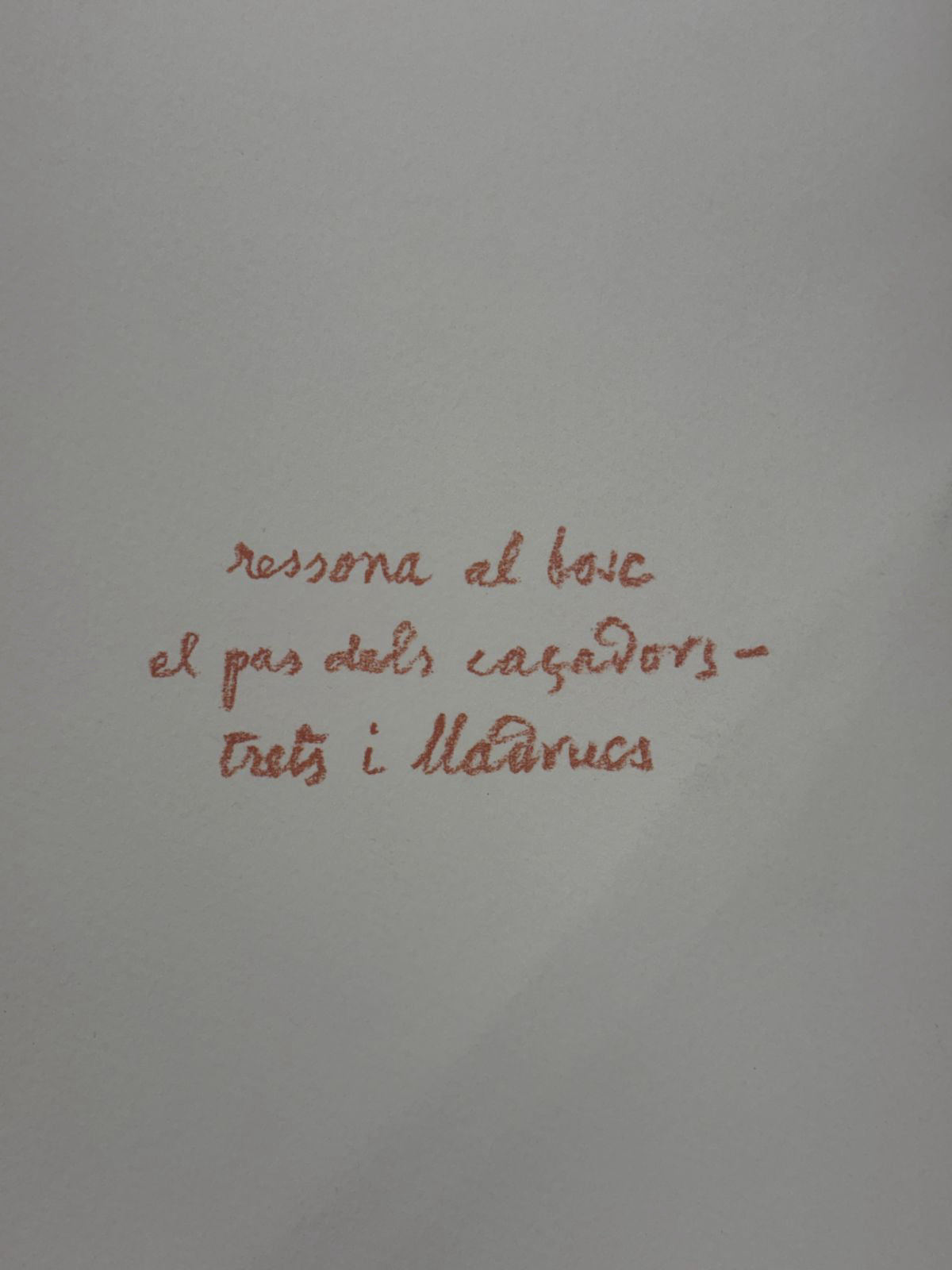 Albert Ràfols-Casamada "Caca" H.C. 2004 Limited Signed Wall Art Print 50 x 65 cm