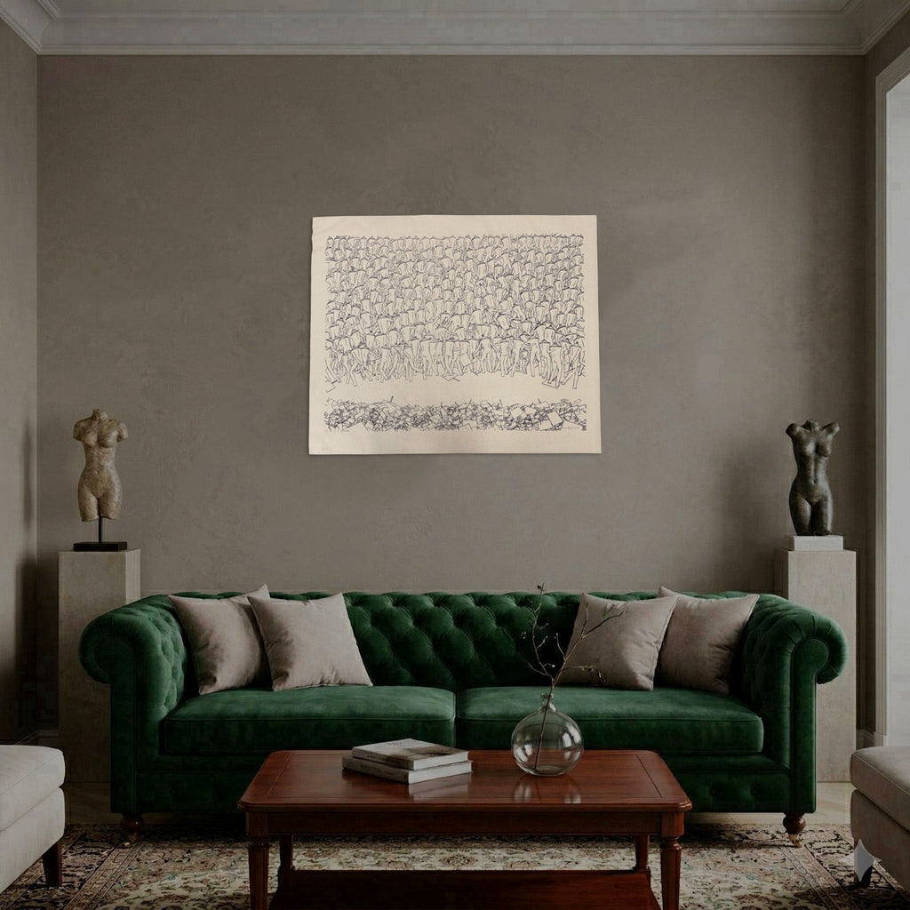 René Francisco "La Renuncia" 2004 Limited Signed Wall Art Print 100L x 81W cm