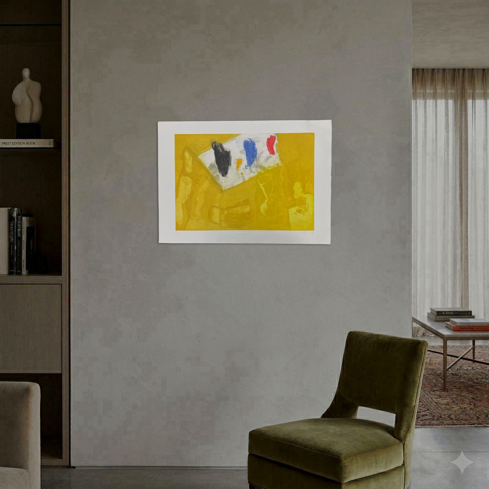 Joaquín Capa Eiriz "Gold Sand" Limited Signed Fine Wall Art Print