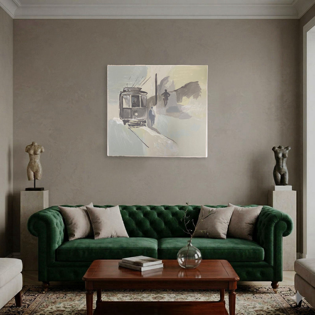 Guillermo Conte "Doblas 665" P.T. 2005, Signed Fine Wall Art Print | 75 x 81 cm