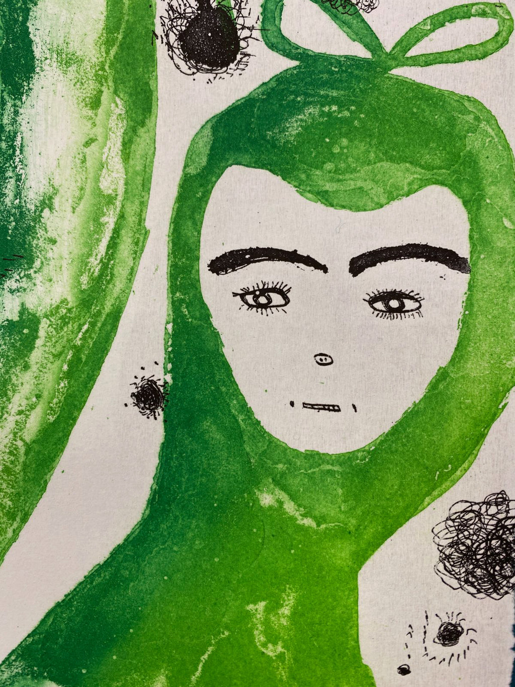 Luís Salaberría García "Solteros (Verde)" H.C. 2004,Fine Wall Art Print,105x75cm