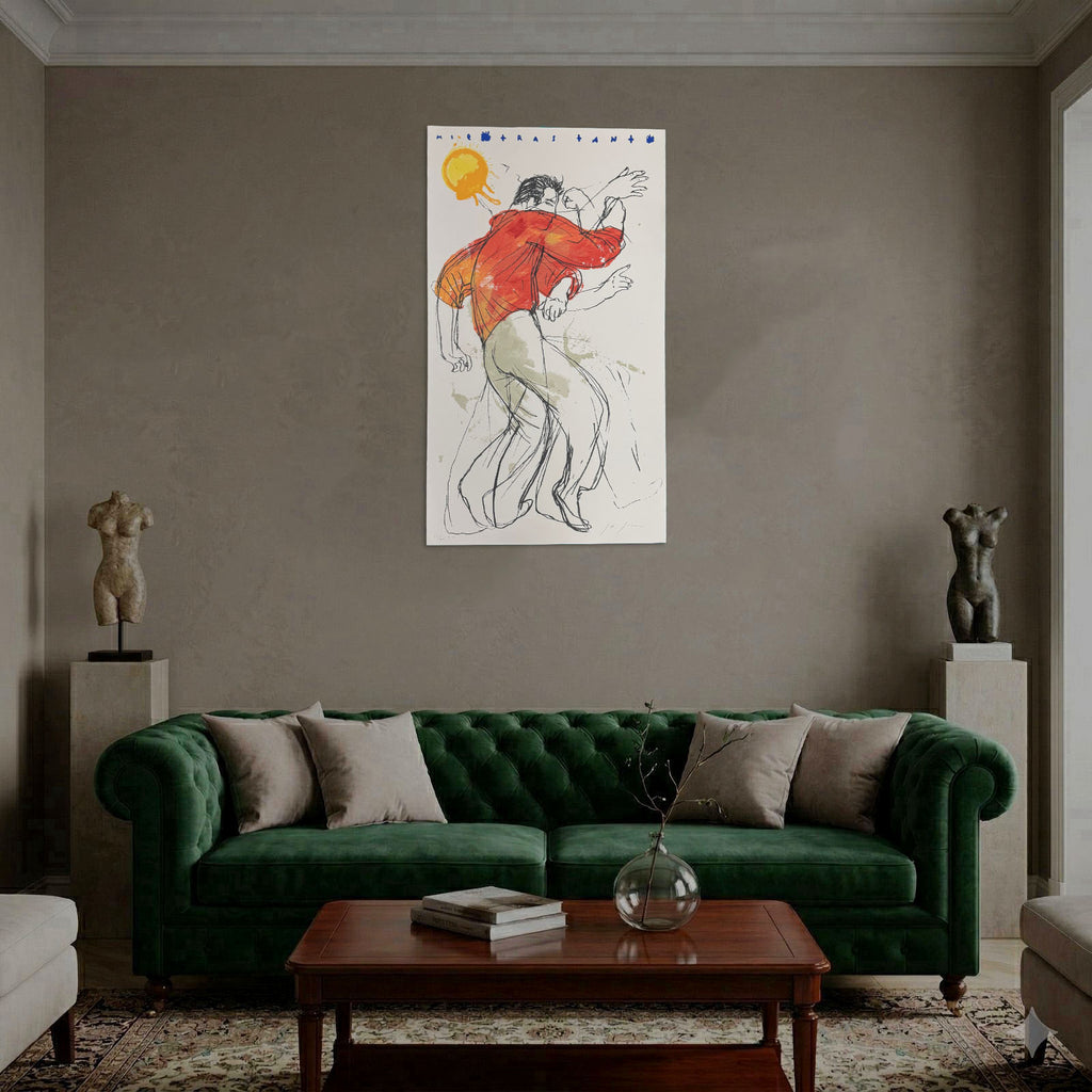 Javier de Juan Martínez "Bailarin II" 2005, Limited Signed Fine Wall Art Print