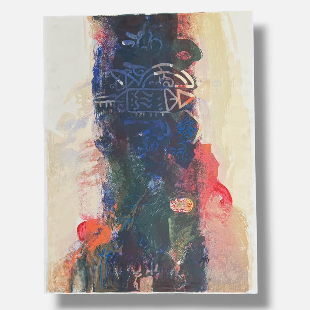 Rashid Diab "Sonidos de la Primavera" P.T. 1998 Signed Limited Wall Art Print