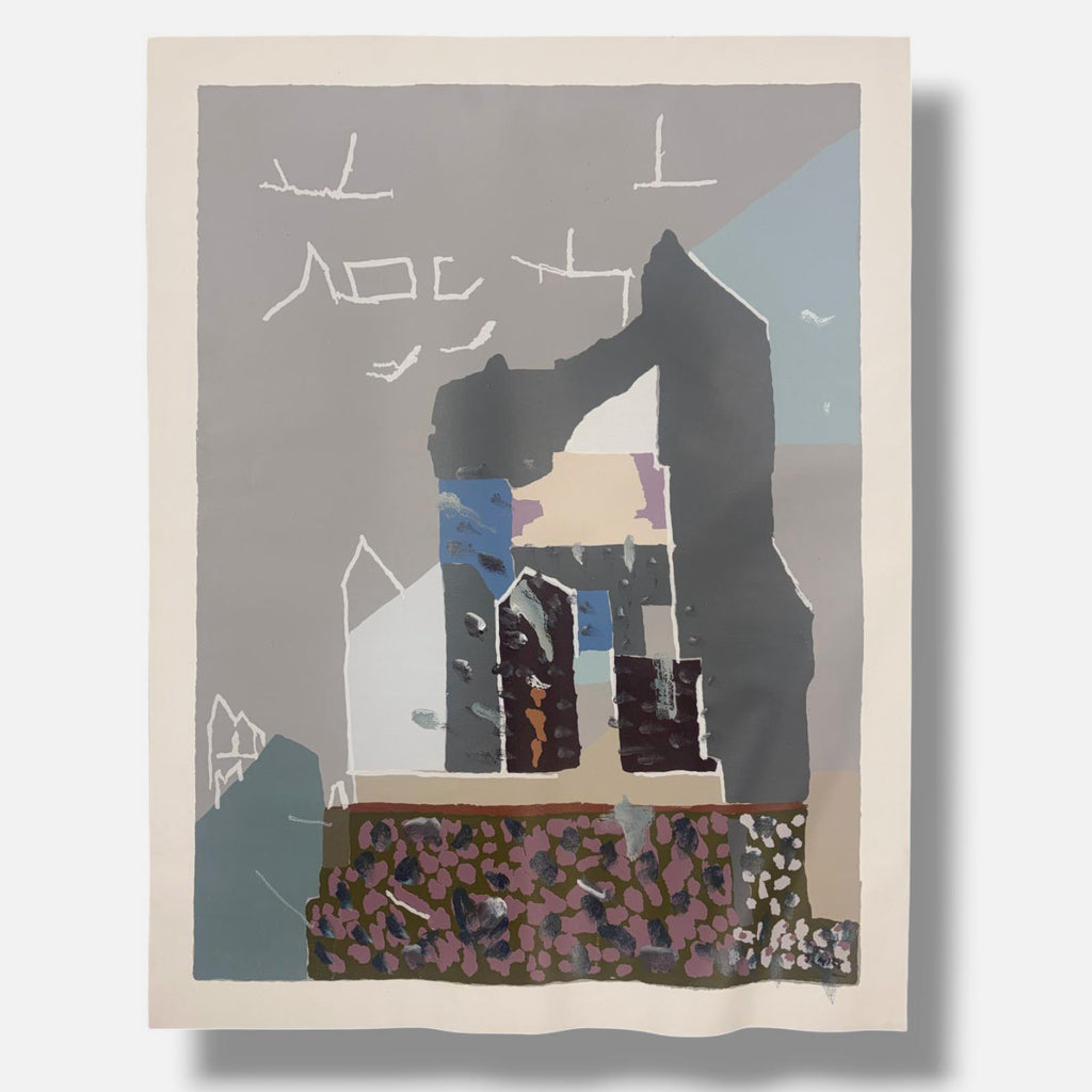 Juan Mieg Solozábal "De un Castillo a Otro III" Limited Signed Wall Art, 73Lx54W