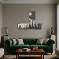 Mercedes Lara Garzás "En Movimiento I" 2006 Limited Signed Wall Art 141 x 106 cm