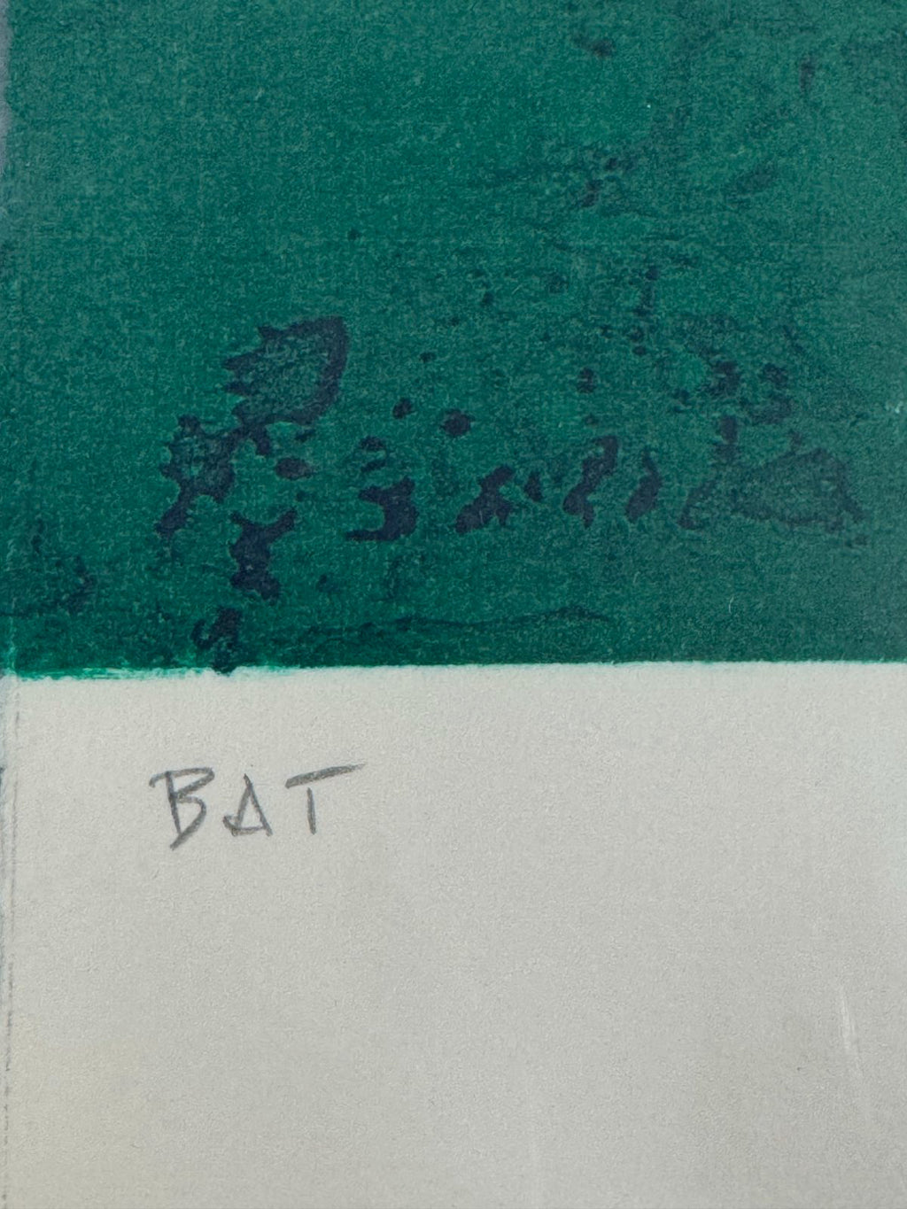 David de Almeida "S/T (Campo)" B.A.T. 2002 Limited Signed Wall Art Print,56x56cm