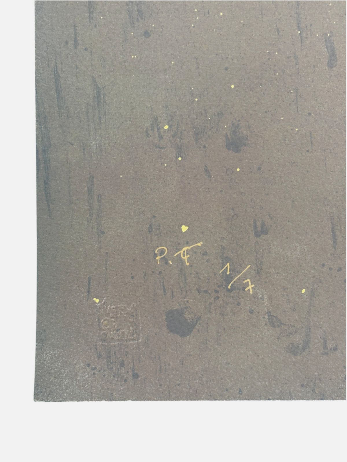Juan Genovés "El Espejo" 2003 P.T. Limited Signed Unframed Fine Wall Art 88Lx72W