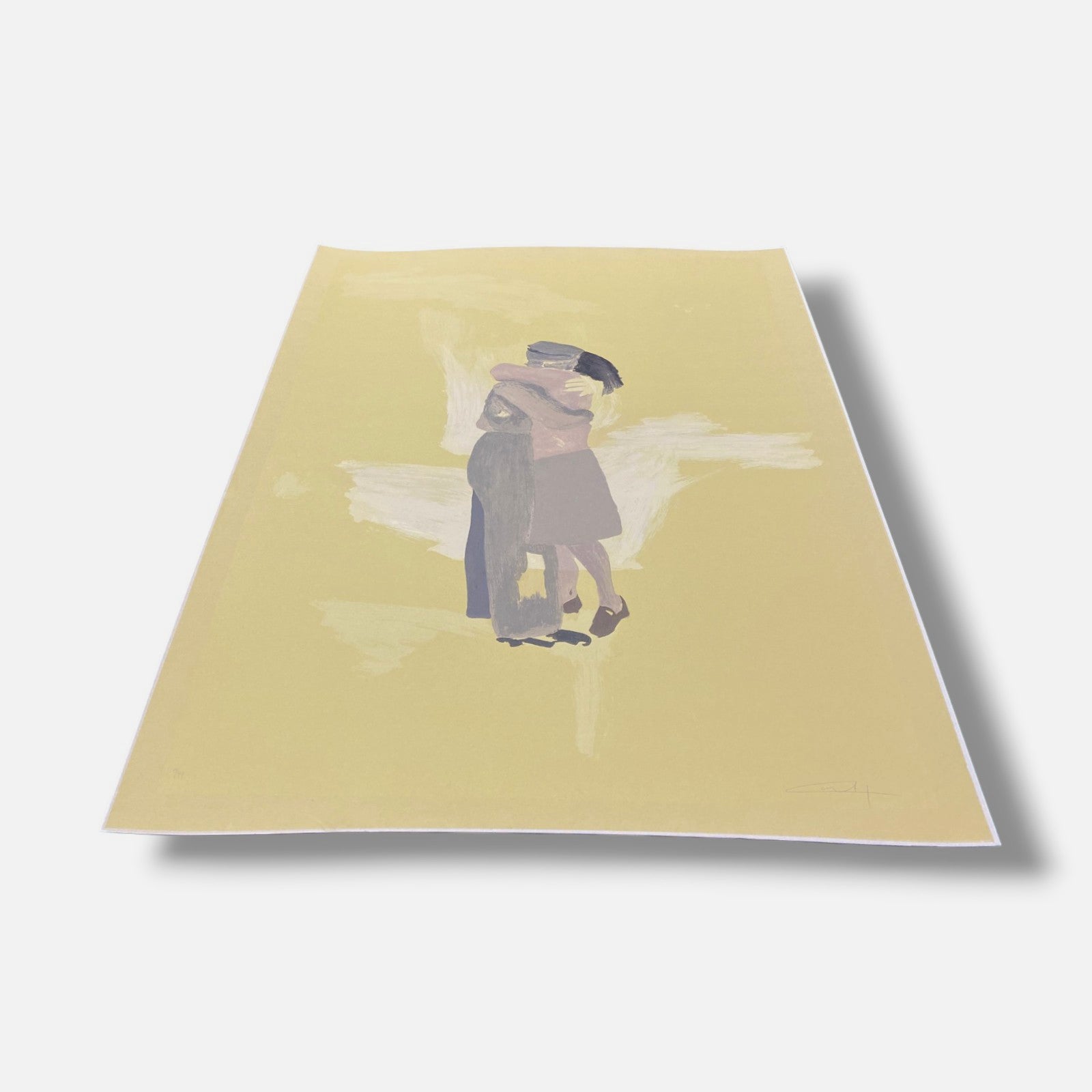 Guillermo Conte "El Abrazo" P.T. 2005, Fine Wall Art Print | 105 x 75 cm