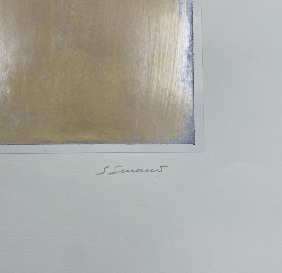 Santiago Serrano Rueda "Serie Instrumentos B II" 2002 Limited Signed Wall Art