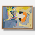 Joaquín Capa Eiriz "Interior Amarillo" Limited Signed Framed Fine Wall Art Print