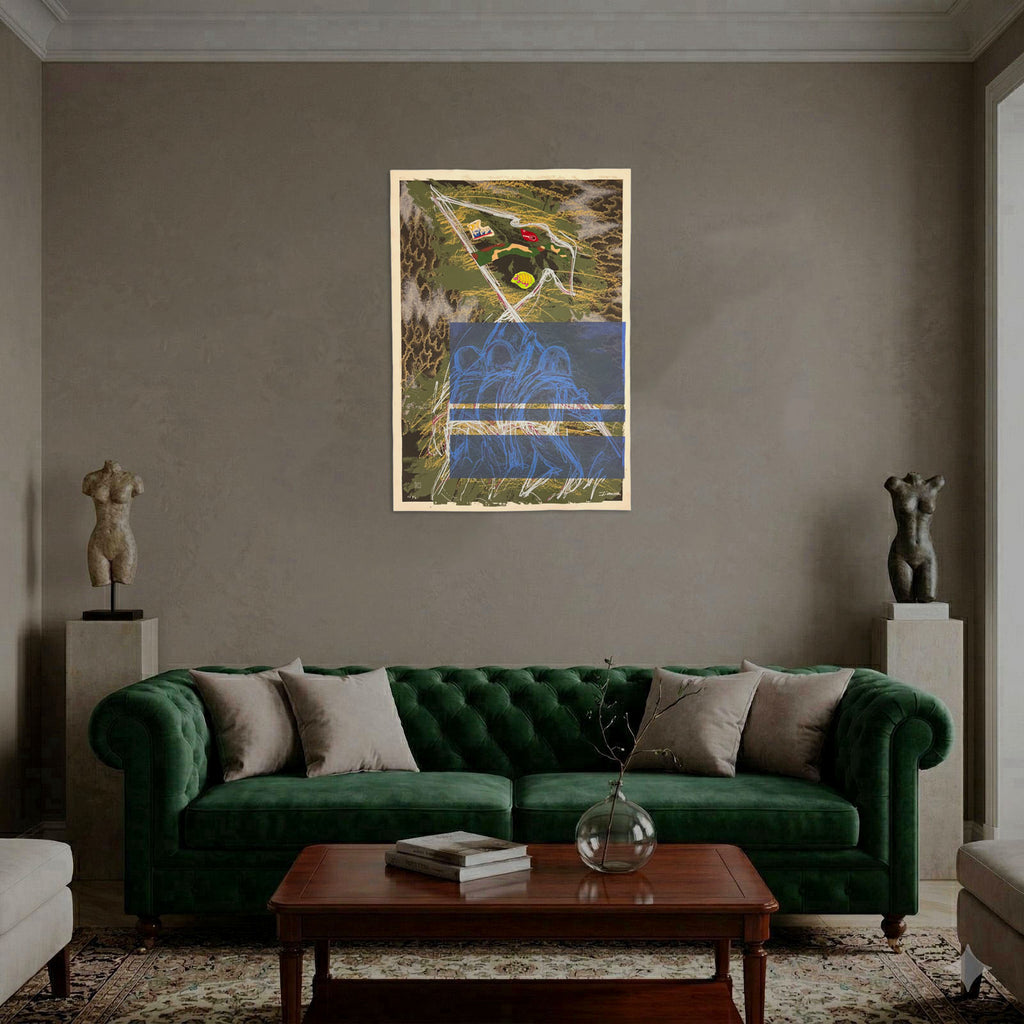 Ivonne Ferrer "Serie Abandonados III" P.T. 2002 Limited Signed Wall Art Print