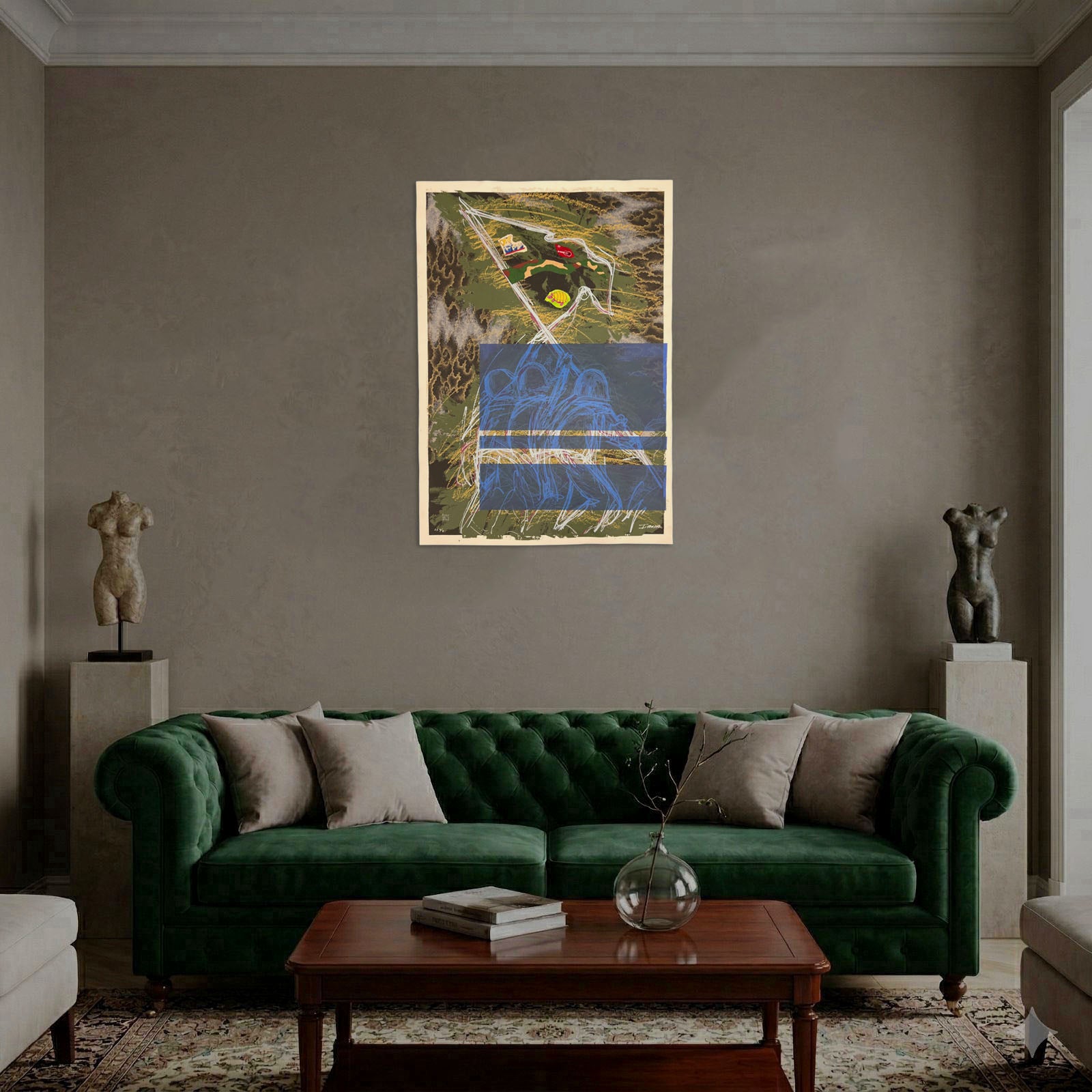 Ivonne Ferrer "Serie Abandonados III" P.T. 2002 Limited Signed Wall Art Print