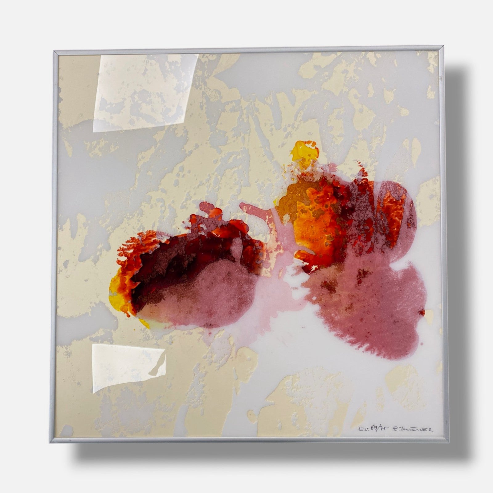 Elena Jiménez Moreno "Gulliver II" Mixed Media Print Framed Wall Art, 50 x 50 cm
