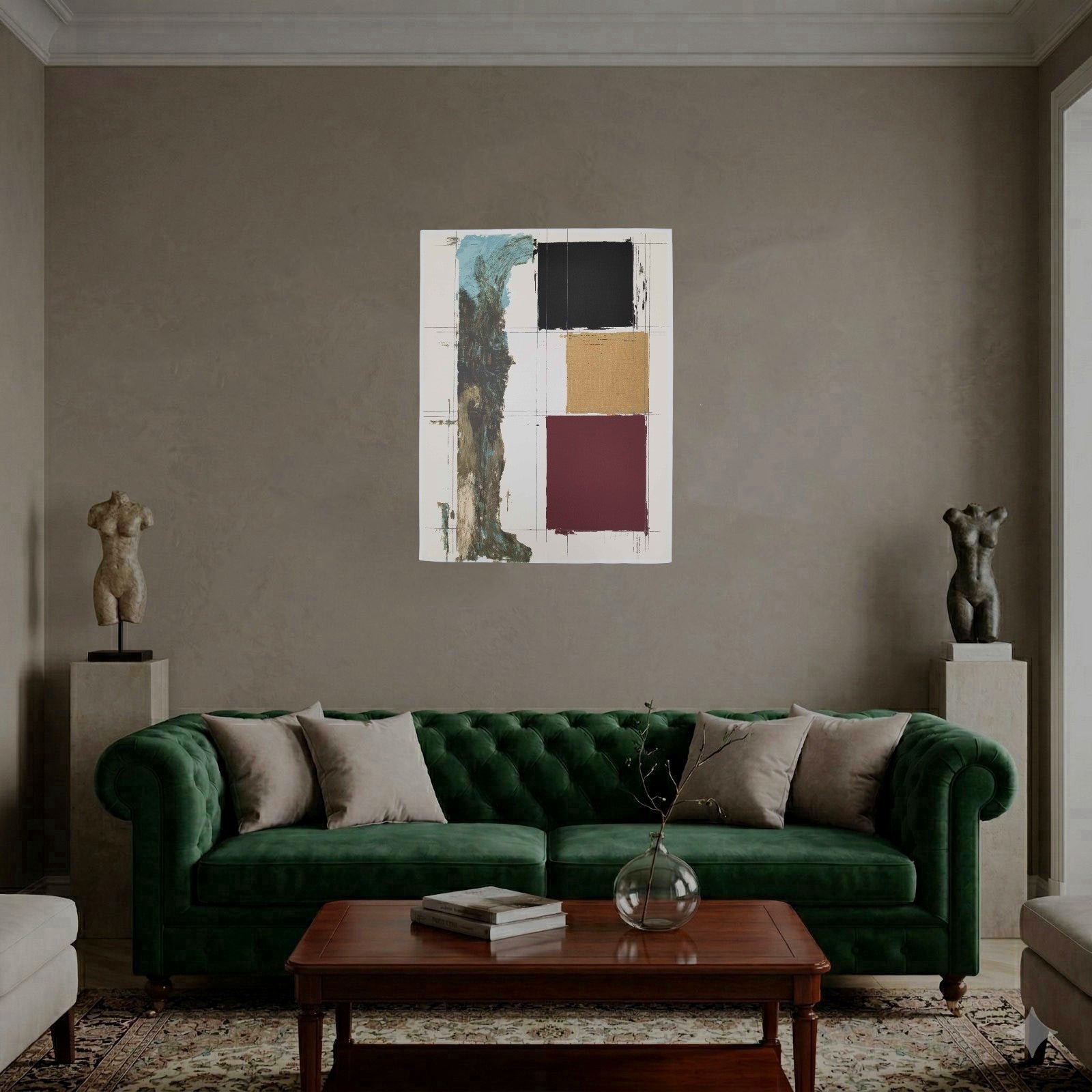 Fernando Sánchez Calderón "Presencia del árbol" P.T. Signed Limited Wall Art