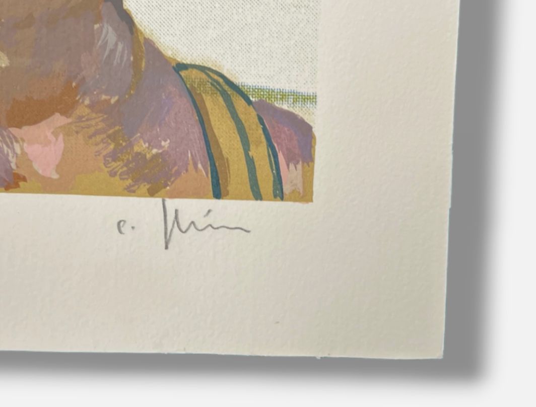 Francisco González Jiménez "Red Neck" P.T. 2003 Limited Signed Fine Wall Art