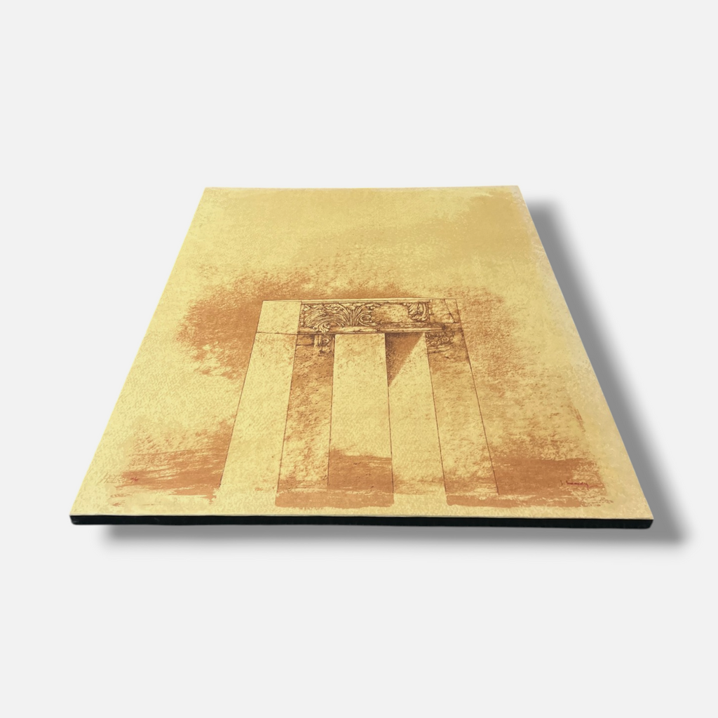 José Hernández Muñoz "Historica I" 1999, Limited Signed Wall Art | 54x74 cm,