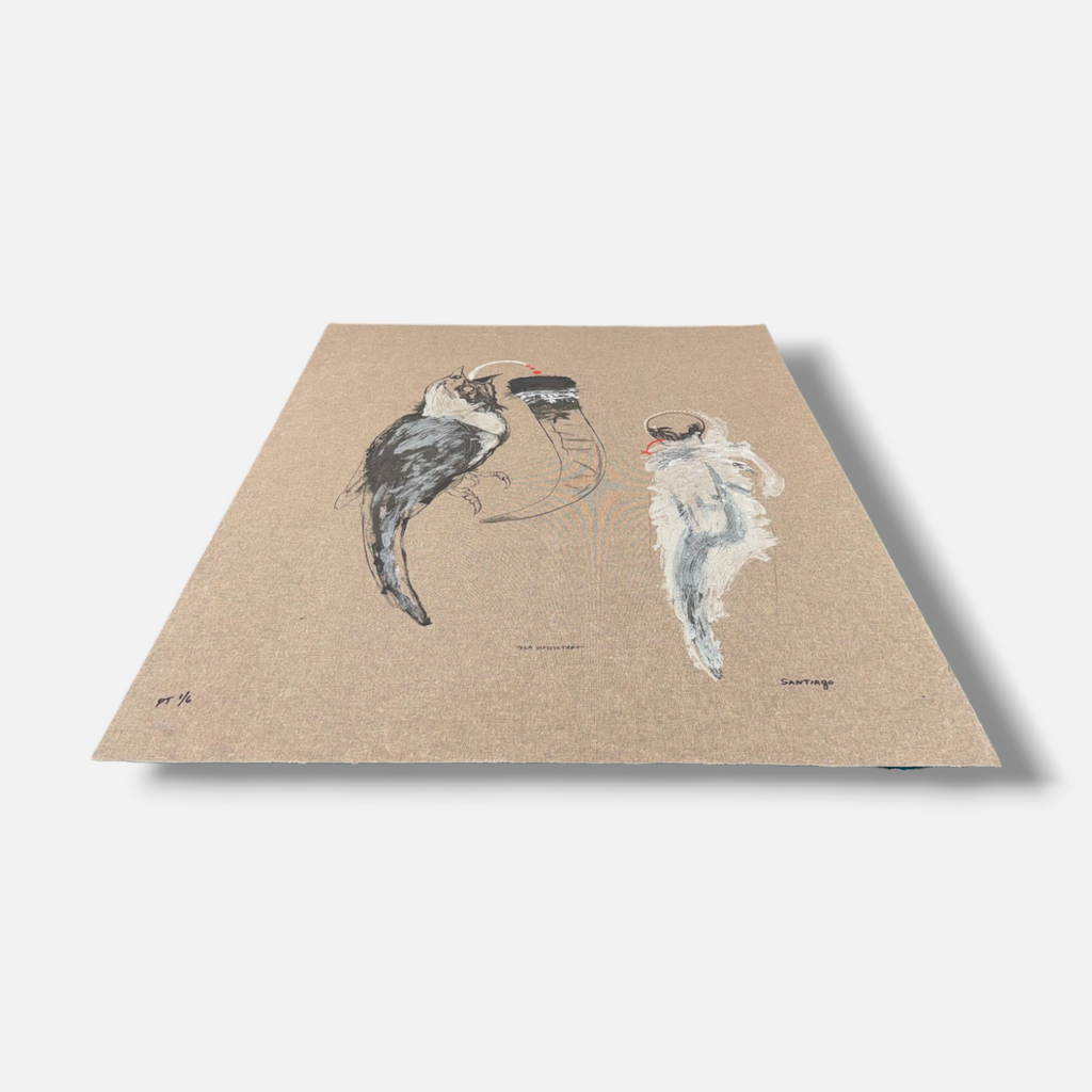 Santiago Rodríguez Olazábal "La Dificultad" P.T. Limited Signed Fine Wall Art