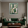 Nélida López Martínez "Primavera II" 2002 Limited Signed Wall Art | 100 x 73 cm