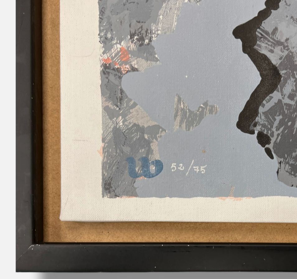 Carlos Sánchez "Tension",1995 Limited Signed Fine Framed Wall Art