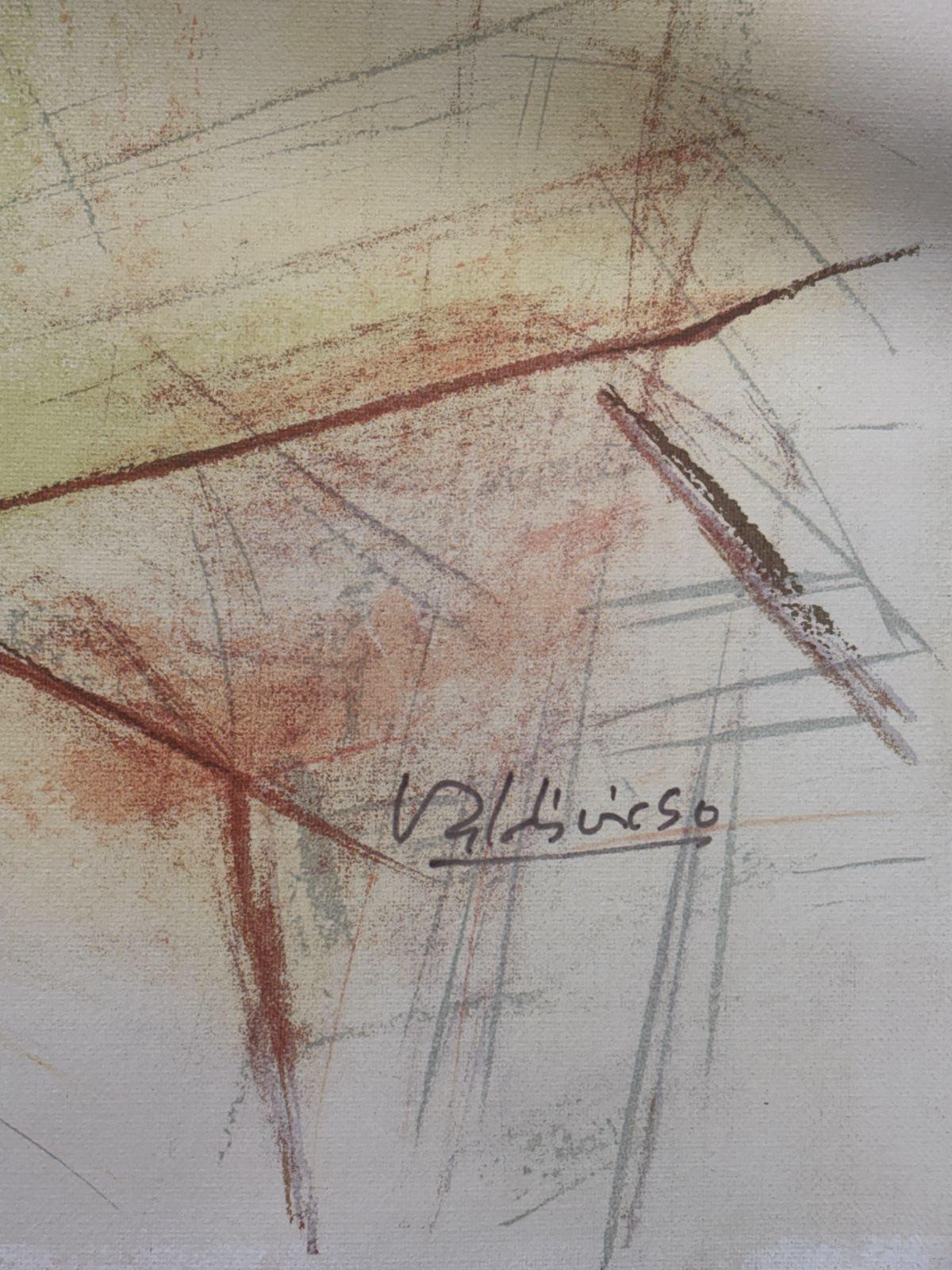 Antonio Rodriguez Valdivieso "Estudio De Pintor" P.T. Signed Wall Art Limited
