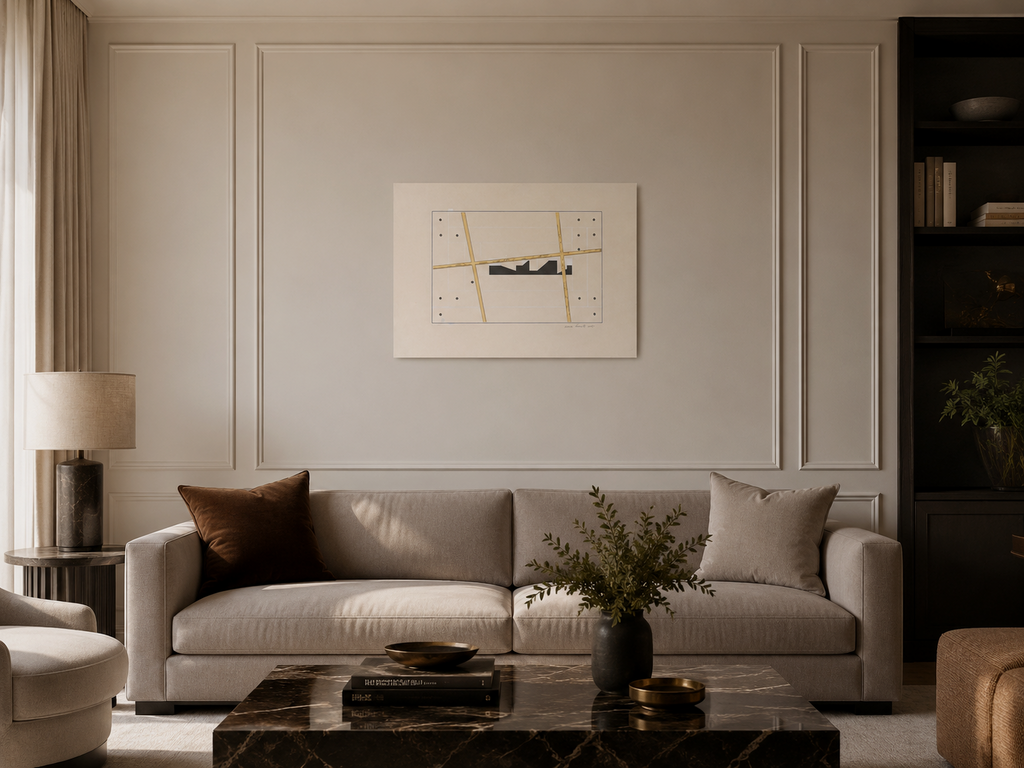 Wanda Pimentel De Carvalho "Involucro II" Signed Limited Wall Art Print 50x70 cm
