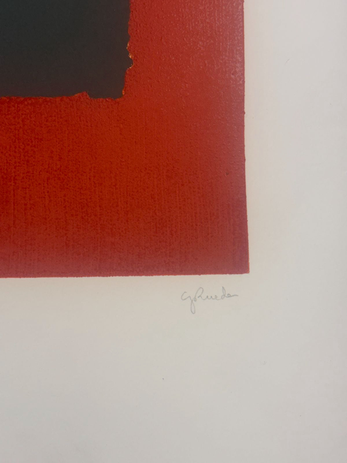 Gerardo Aparicio Yagüe "Geografia I" H.C. Limited Signed Fine Wall Art 76Lx56Wcm