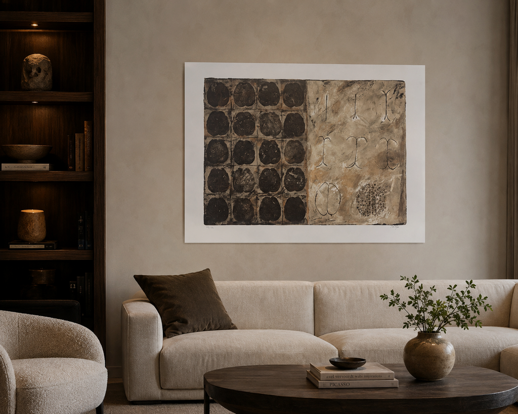 Fernando Varela Calveiro "Sin Titulo" P.T Limited Signed Fine Wall Art 70x100 cm