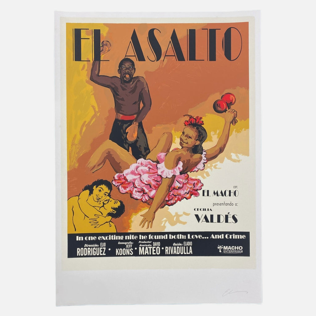 Elio Rodriguez "El Asalto" 2005, Fine Wall Art Print | 100 x 70 cm