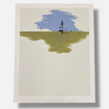 Alexandra Paperno "Landscape with a Tent" 2005 Limited Signed Fine Wall Art