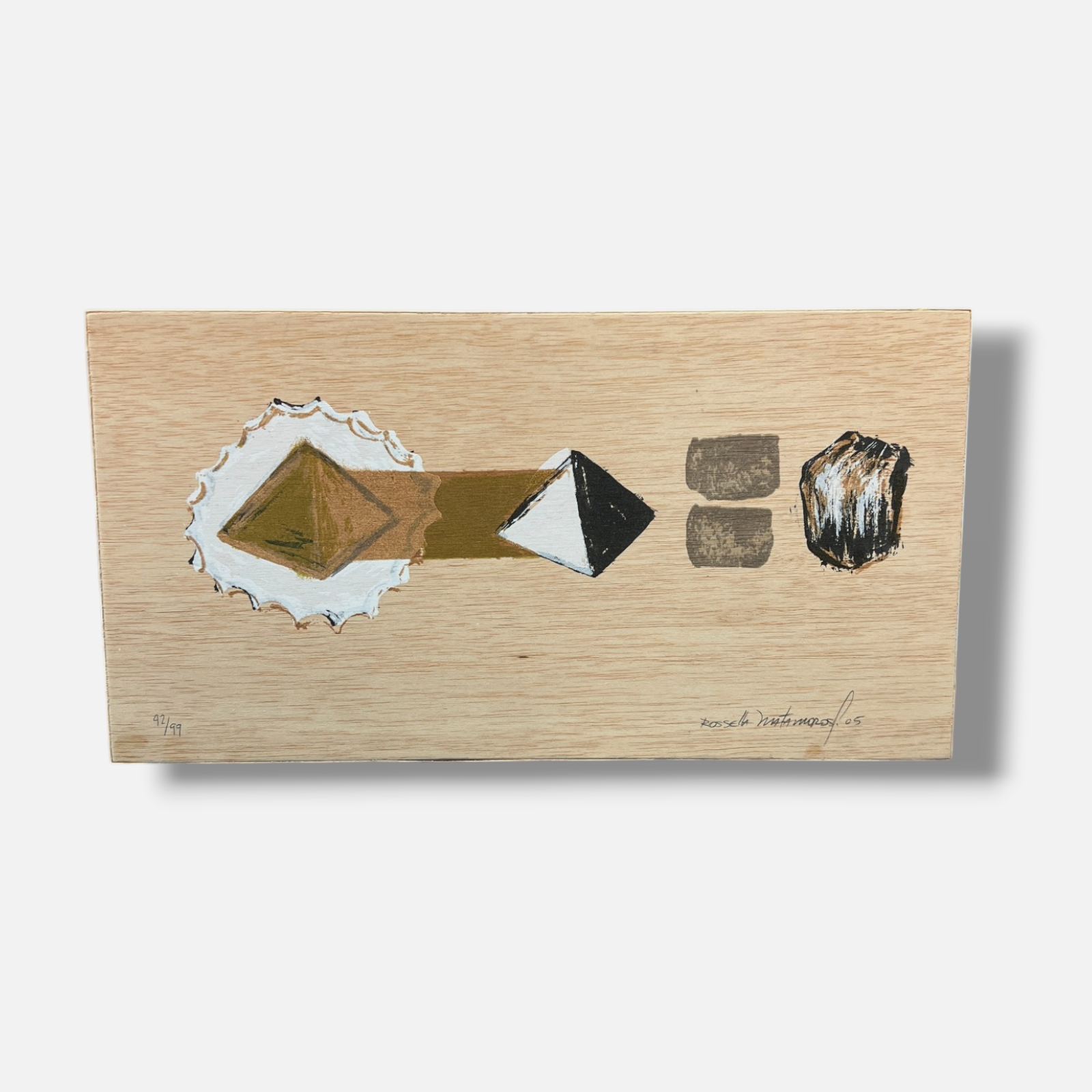 Rossella Matamoros Jimenez "Signos Sobre mi Madre" 2005, Fine Art, 3-Piece Set