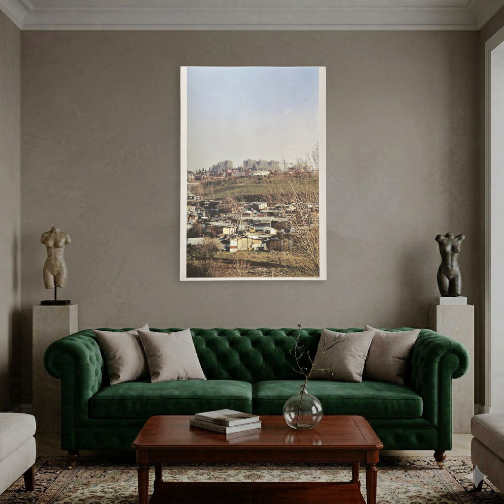 Olga Kisseleva "A City 1" P.T. 2004 Limited Signed Wall Art, 100x70 cm
