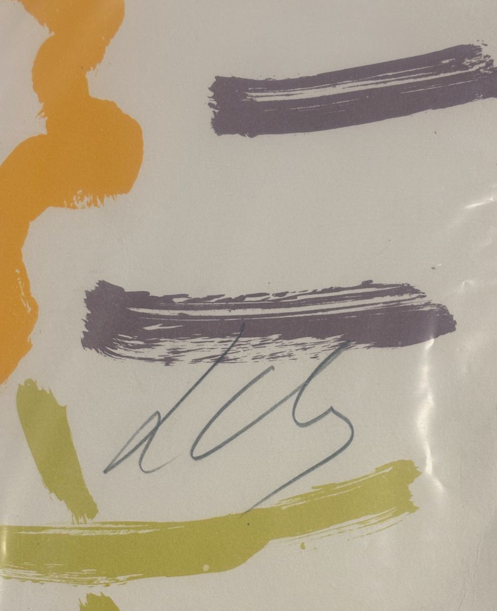Sandro Chia "A2" 1991 Unframed Limited Signed Fine Wall Art Print, 99L x 69W cm