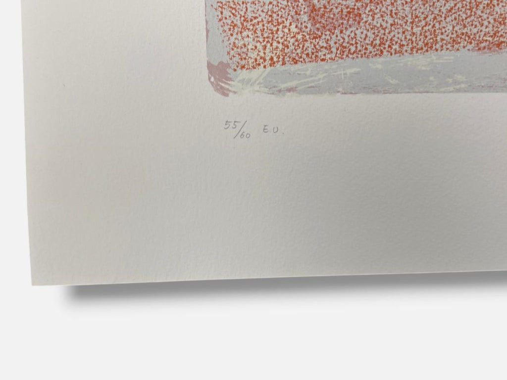 Manuel López-Cano "Aerovia III" 2005 Limited Signed Fine Wall Art Print