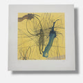 Carlos de Paz Simón "Series Sus Ruidos VII" 2006 Limited Signed Wall Art 70Lx70W
