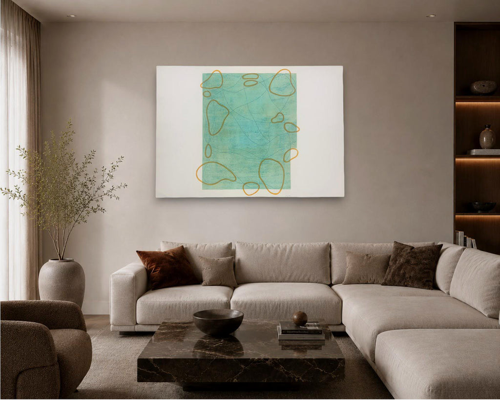 Alejandro Corujeira "El Metodo Regular De La Nieve V" Signed Limited Wall Art