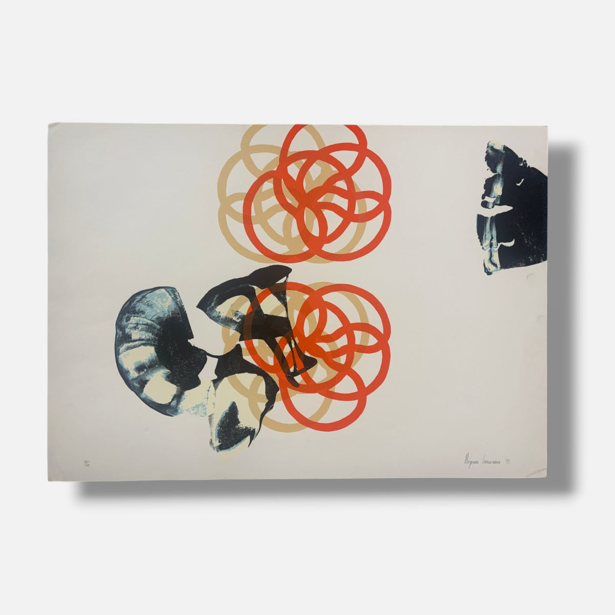 Alejandro Görnemann "Sin Titulo" 1999 /100 Limited Signed Fine Wall Art, 50Lx70W