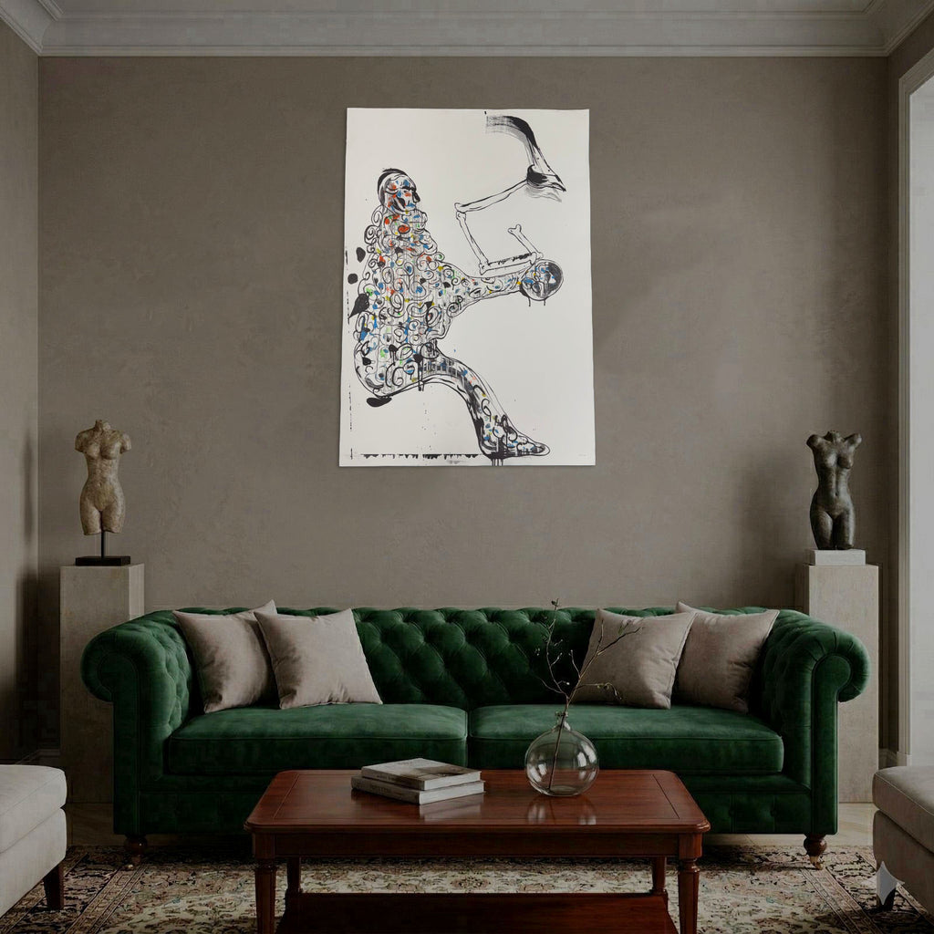 Javier Pagola "Pajaro." E.U. 2004, Limited Signed Fine Wall Art Print