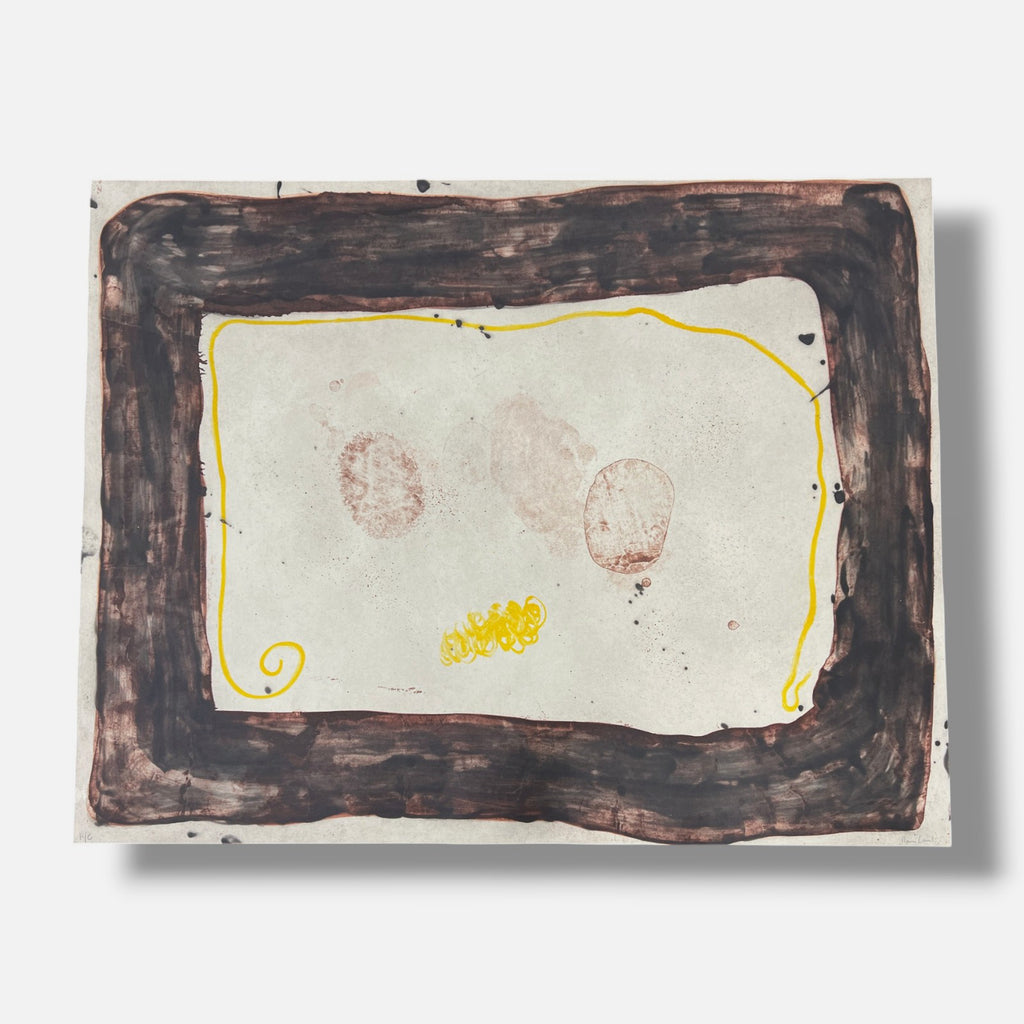 Ramón Canet Font "Sin Titulo I" H.C. 2004 Limited Signed Wall Art, 100 x 128 cm